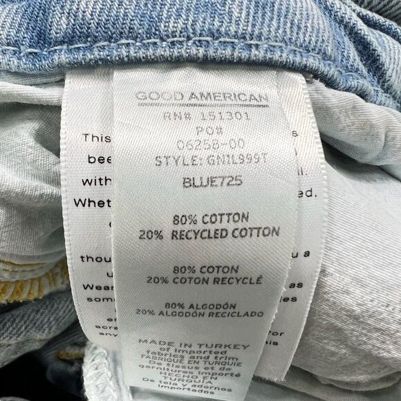 Good American Good 90's Loose Jeans Size 26/2 - Picture 4 of 6